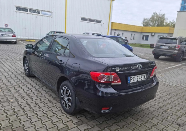 Toyota Corolla cena 19926 przebieg: 269000, rok produkcji 2011 z Poznań małe 79